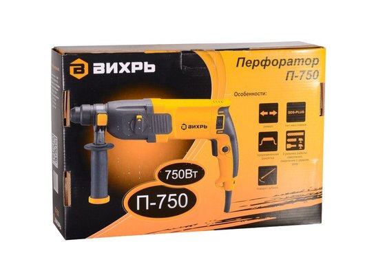 Перфоратор Вихрь П-750 72/3/9